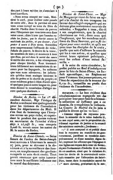 L'ami de la religion journal et revue ecclesiastique, politique et litteraire