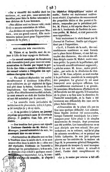 L'ami de la religion journal et revue ecclesiastique, politique et litteraire