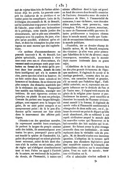 L'ami de la religion journal et revue ecclesiastique, politique et litteraire