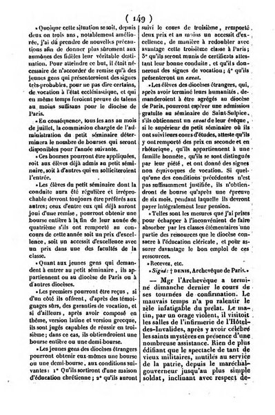 L'ami de la religion journal et revue ecclesiastique, politique et litteraire