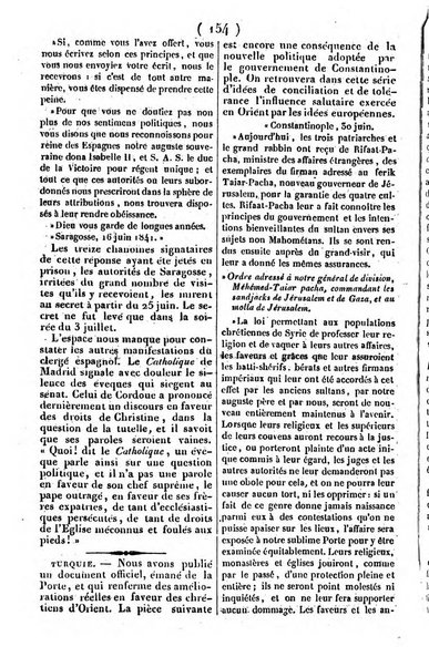 L'ami de la religion journal et revue ecclesiastique, politique et litteraire