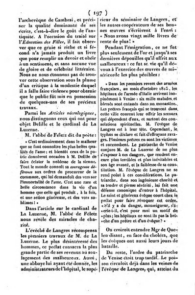 L'ami de la religion journal et revue ecclesiastique, politique et litteraire