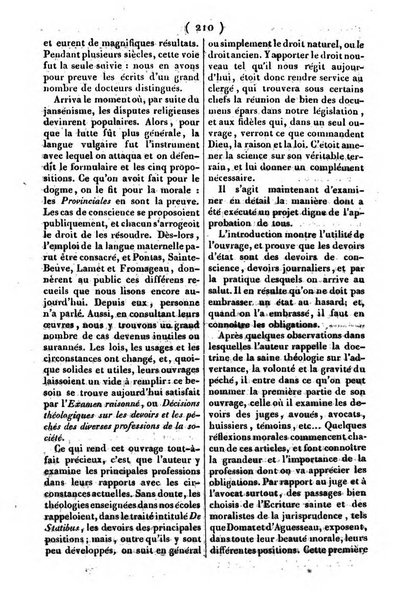 L'ami de la religion journal et revue ecclesiastique, politique et litteraire