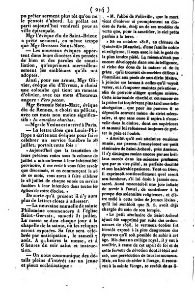 L'ami de la religion journal et revue ecclesiastique, politique et litteraire