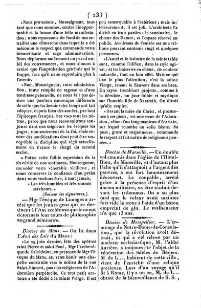 L'ami de la religion journal et revue ecclesiastique, politique et litteraire