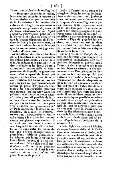 L'ami de la religion journal et revue ecclesiastique, politique et litteraire