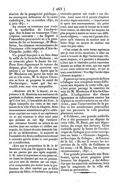 L'ami de la religion journal et revue ecclesiastique, politique et litteraire