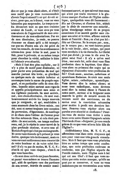 L'ami de la religion journal et revue ecclesiastique, politique et litteraire