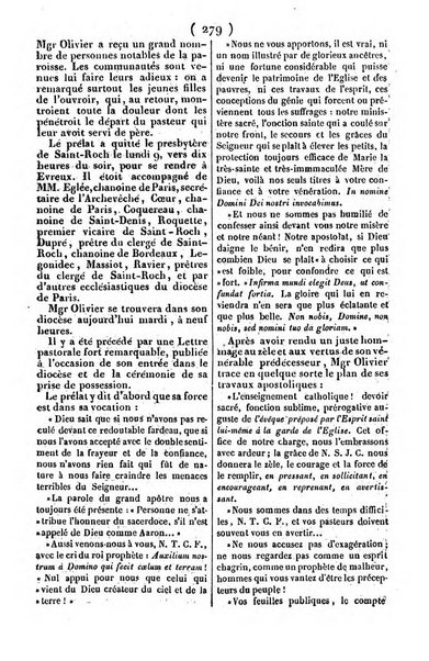 L'ami de la religion journal et revue ecclesiastique, politique et litteraire