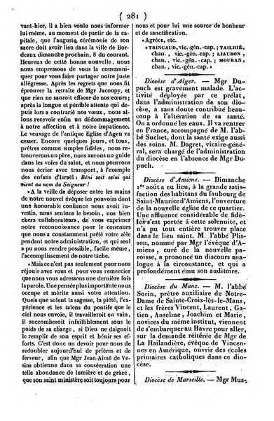 L'ami de la religion journal et revue ecclesiastique, politique et litteraire