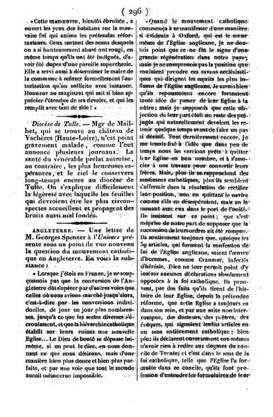 L'ami de la religion journal et revue ecclesiastique, politique et litteraire