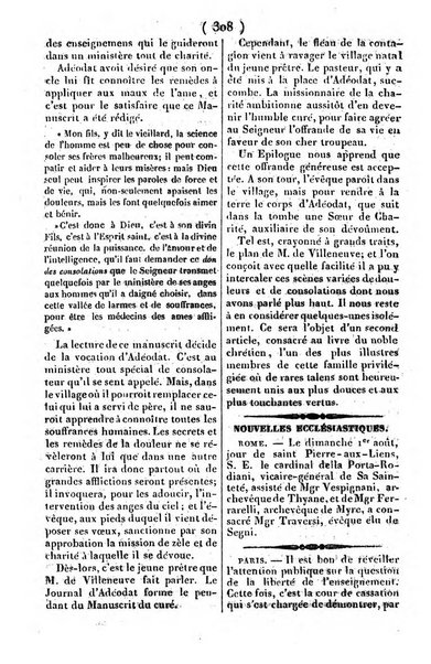 L'ami de la religion journal et revue ecclesiastique, politique et litteraire