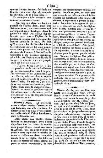 L'ami de la religion journal et revue ecclesiastique, politique et litteraire