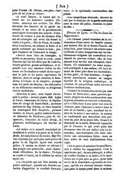 L'ami de la religion journal et revue ecclesiastique, politique et litteraire