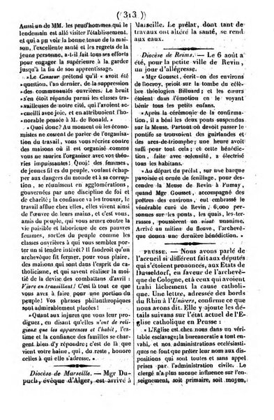 L'ami de la religion journal et revue ecclesiastique, politique et litteraire