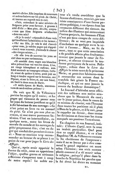 L'ami de la religion journal et revue ecclesiastique, politique et litteraire