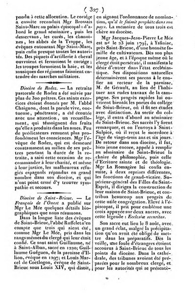 L'ami de la religion journal et revue ecclesiastique, politique et litteraire