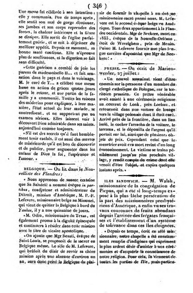 L'ami de la religion journal et revue ecclesiastique, politique et litteraire