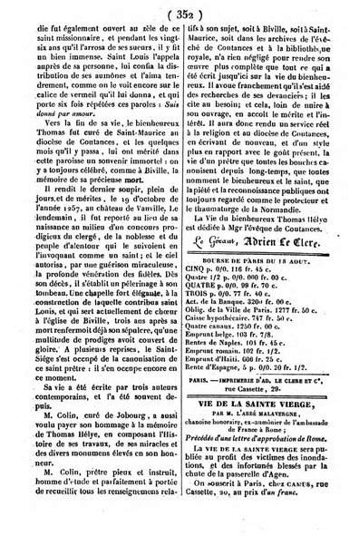 L'ami de la religion journal et revue ecclesiastique, politique et litteraire