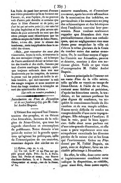 L'ami de la religion journal et revue ecclesiastique, politique et litteraire