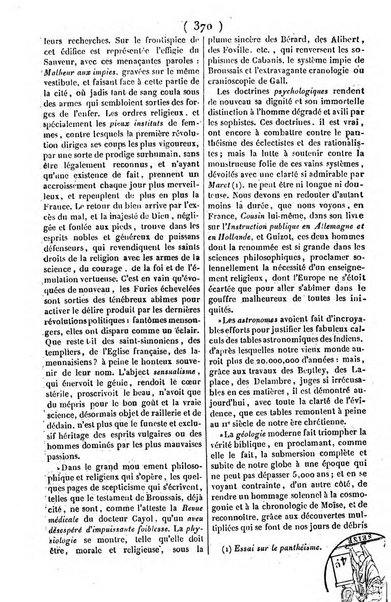 L'ami de la religion journal et revue ecclesiastique, politique et litteraire