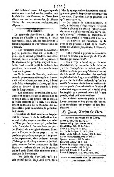 L'ami de la religion journal et revue ecclesiastique, politique et litteraire