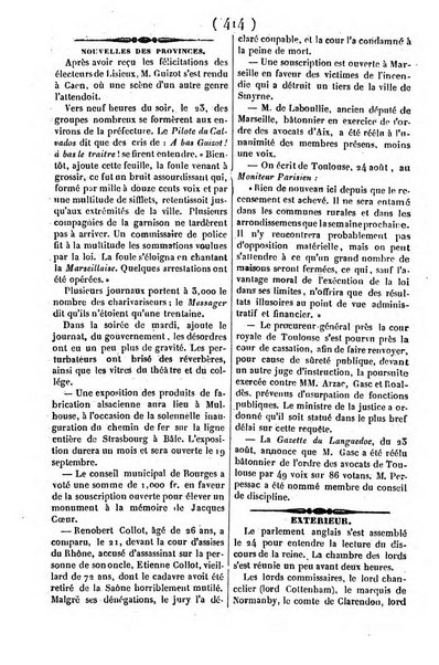 L'ami de la religion journal et revue ecclesiastique, politique et litteraire