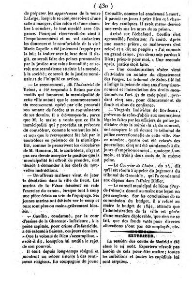 L'ami de la religion journal et revue ecclesiastique, politique et litteraire