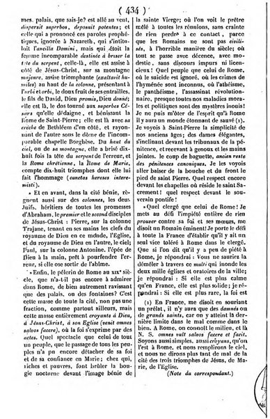 L'ami de la religion journal et revue ecclesiastique, politique et litteraire