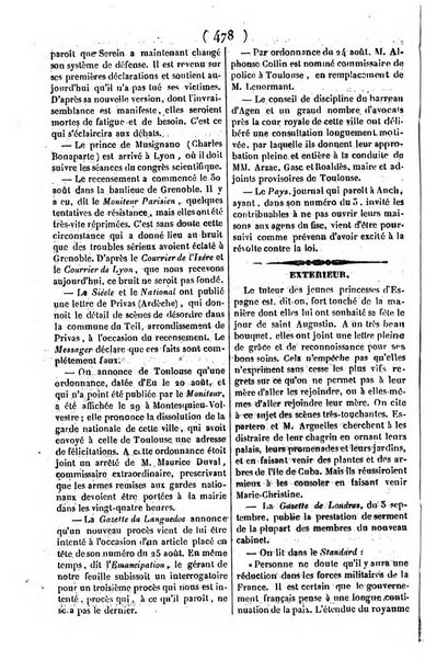 L'ami de la religion journal et revue ecclesiastique, politique et litteraire