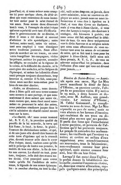 L'ami de la religion journal et revue ecclesiastique, politique et litteraire