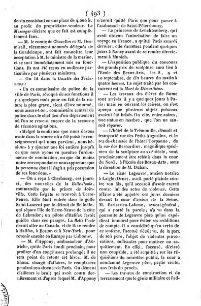 L'ami de la religion journal et revue ecclesiastique, politique et litteraire