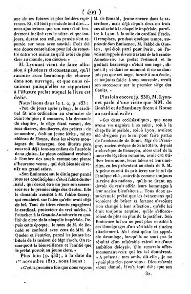 L'ami de la religion journal et revue ecclesiastique, politique et litteraire