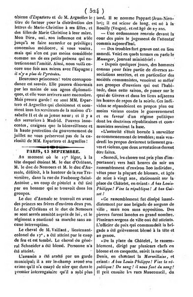 L'ami de la religion journal et revue ecclesiastique, politique et litteraire