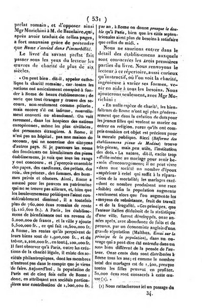 L'ami de la religion journal et revue ecclesiastique, politique et litteraire