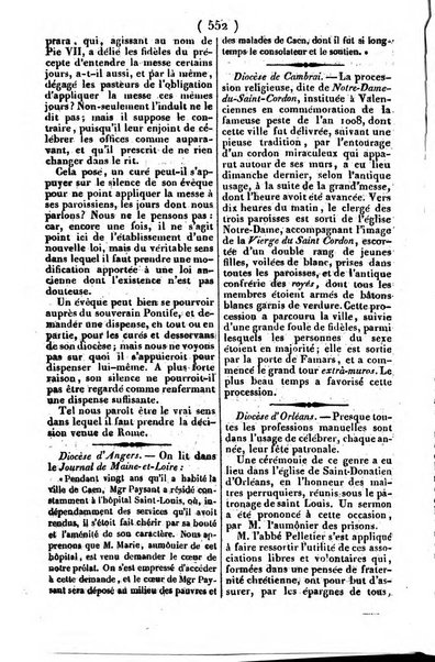 L'ami de la religion journal et revue ecclesiastique, politique et litteraire