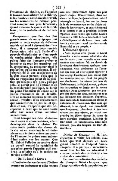 L'ami de la religion journal et revue ecclesiastique, politique et litteraire