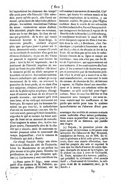 L'ami de la religion journal et revue ecclesiastique, politique et litteraire