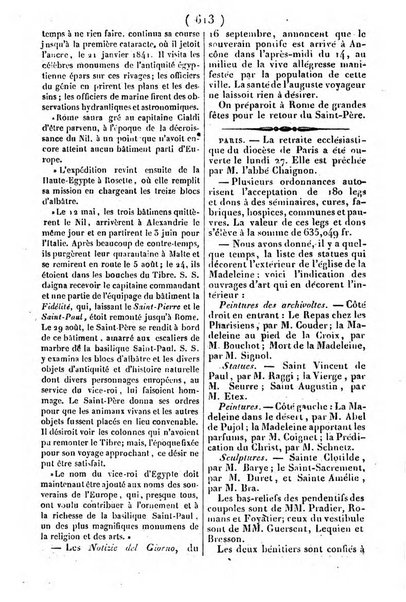 L'ami de la religion journal et revue ecclesiastique, politique et litteraire