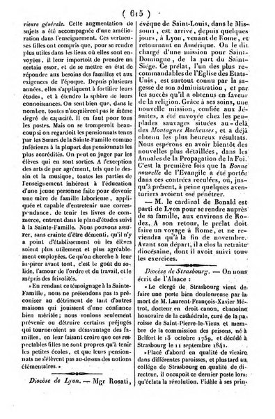 L'ami de la religion journal et revue ecclesiastique, politique et litteraire