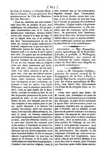 L'ami de la religion journal et revue ecclesiastique, politique et litteraire