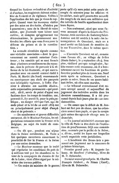 L'ami de la religion journal et revue ecclesiastique, politique et litteraire