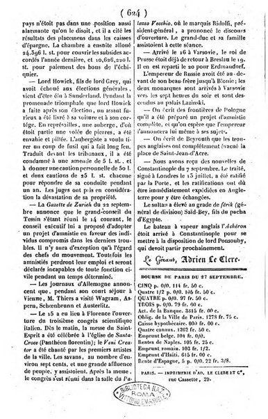 L'ami de la religion journal et revue ecclesiastique, politique et litteraire