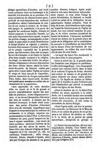 L'ami de la religion journal et revue ecclesiastique, politique et litteraire