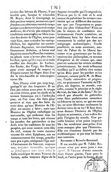 L'ami de la religion journal et revue ecclesiastique, politique et litteraire