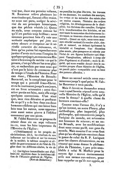 L'ami de la religion journal et revue ecclesiastique, politique et litteraire