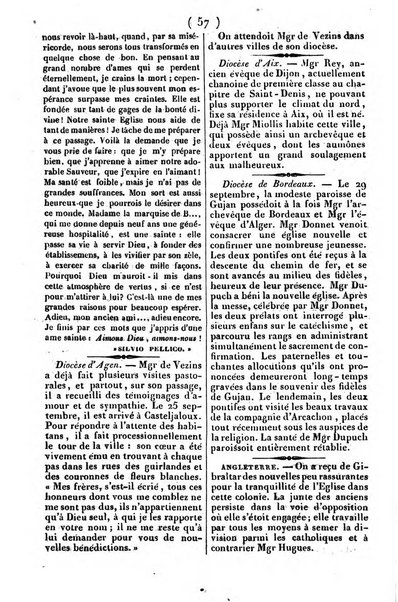 L'ami de la religion journal et revue ecclesiastique, politique et litteraire