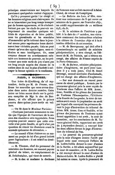 L'ami de la religion journal et revue ecclesiastique, politique et litteraire