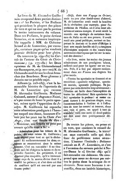 L'ami de la religion journal et revue ecclesiastique, politique et litteraire