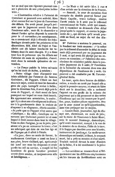 L'ami de la religion journal et revue ecclesiastique, politique et litteraire